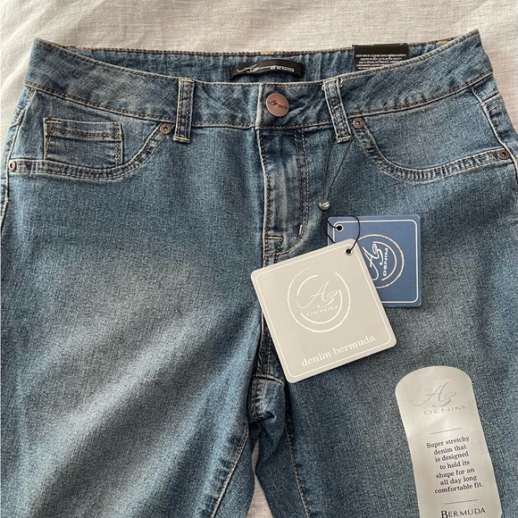 A3 Denim Bermuda Shorts - Picture 3 of 12